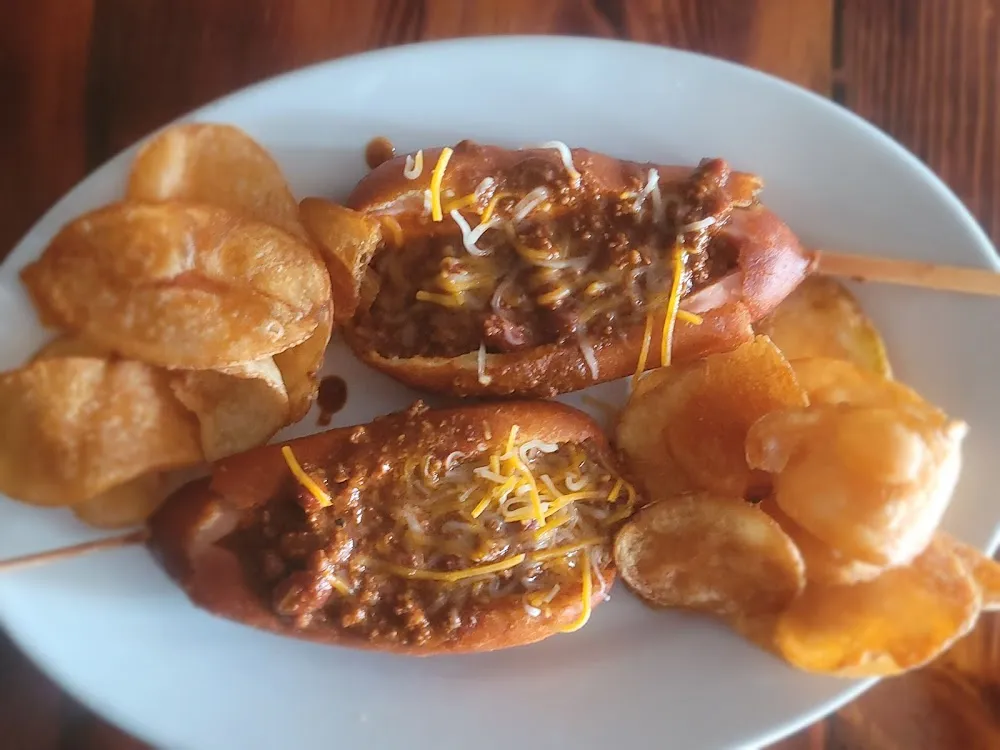 Chili Cheese Corn Dogs