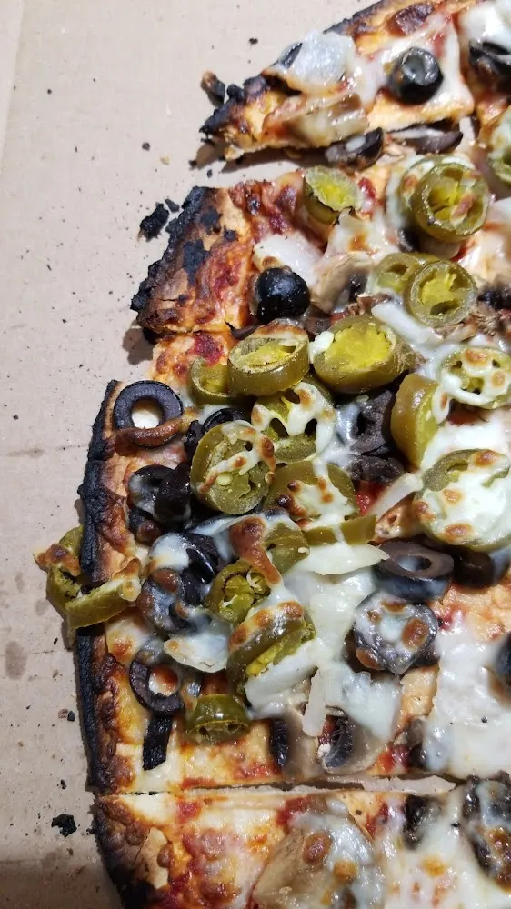 Half Veggie Pizza