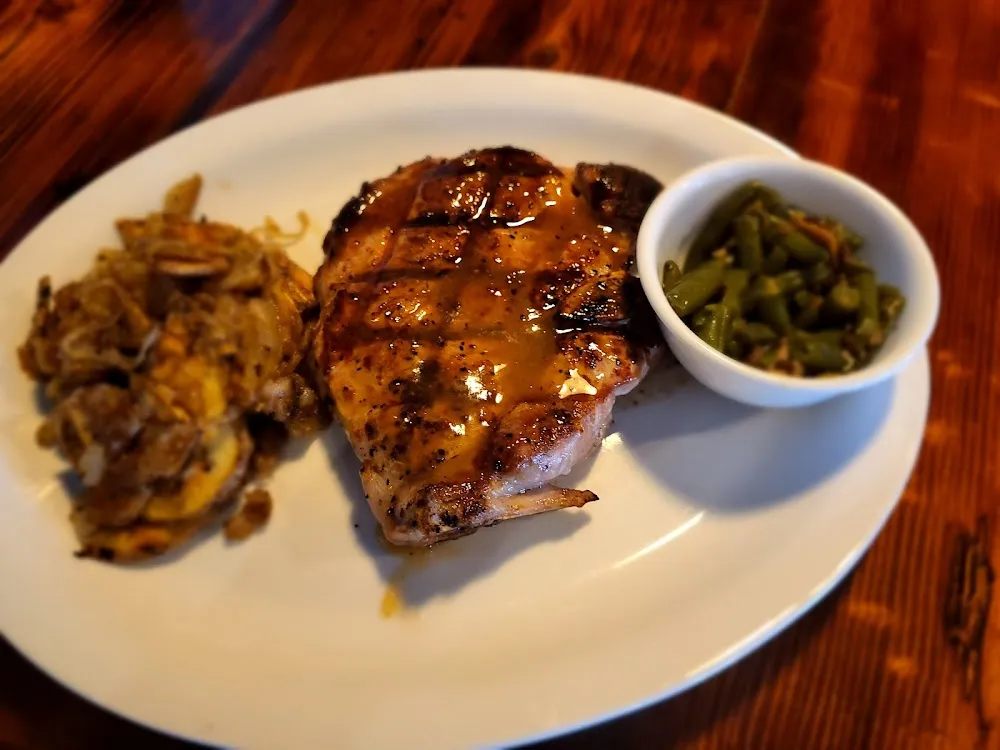 Pork Steak and Fried Potatoes